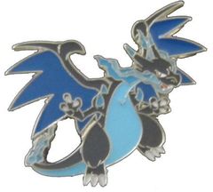 XY Mega Charizard X Collector's Pin - From the Blister Pack (Pokemon)