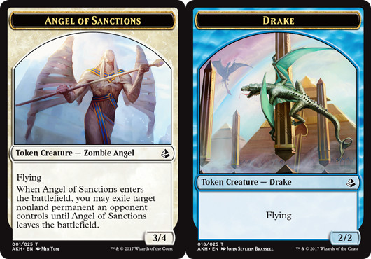 Angel of Sanctions Token // Drake Token