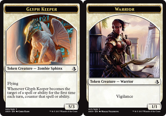 Glyph Keeper Token // Warrior Token