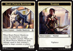 Heart-Piercer Manticore // Warrior Token