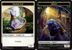 Sacred Cat // Insect Token