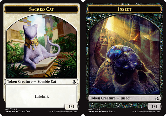 Sacred Cat Token // Insect Token