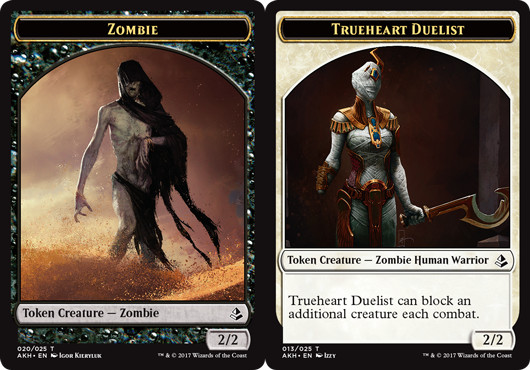 Token - Trueheart Duelist // Zombie