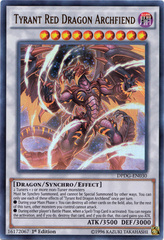 Tyrant Red Dragon Archfiend - DPDG-EN030 - Ultra Rare - 1st Edition