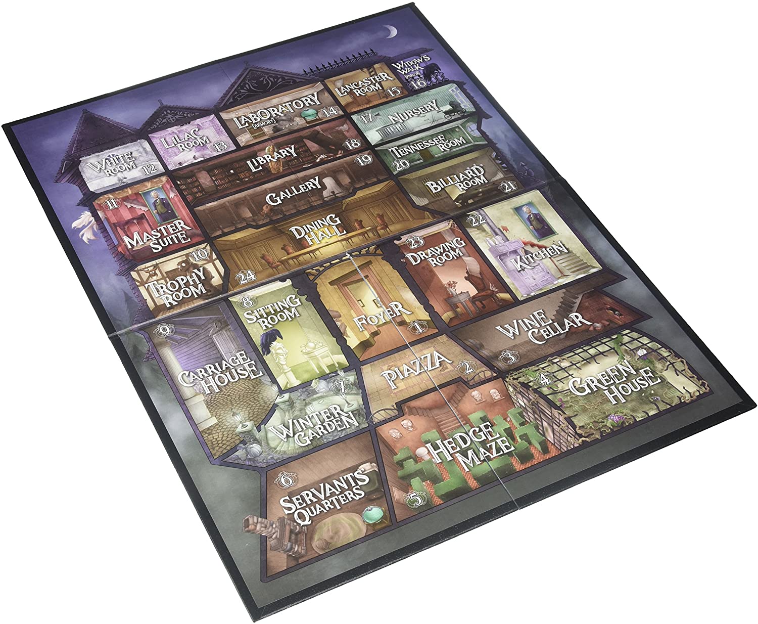 Kill Doctor Lucky: Doctor Luckys Mansion That Is Haunted Expansion Board