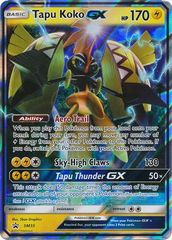 Tapu Koko GX - SM33 - Promo - Sun & Moon Promo Black Star