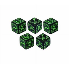 Arkham Horror Dice Set: Black