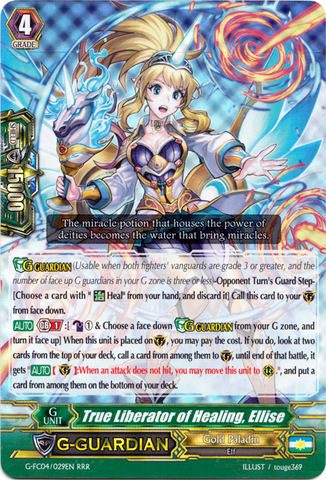 True Liberator of Healing, Ellise - G-FC04/029EN - RRR