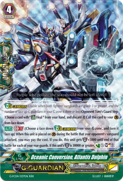 Oceanic Conversion, Atlantis Dolphin - G-FC04/037EN - RRR