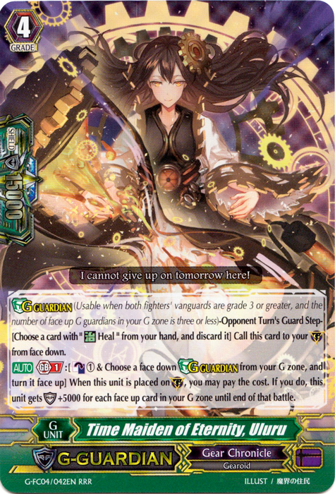 Time Maiden of Eternity, Uluru - G-FC04/042EN - RRR
