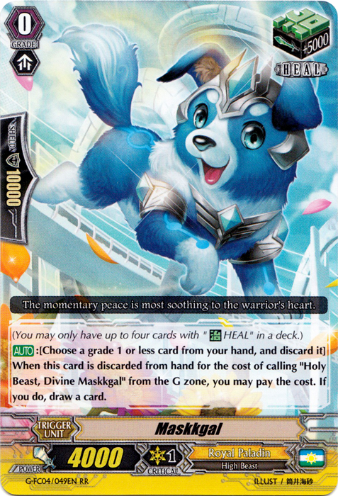 Maskkgal - G-FC04/049EN - RR