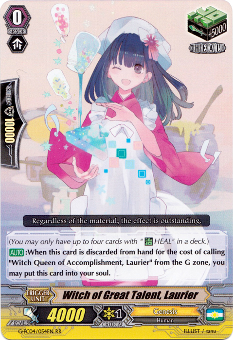 Witch of Great Talent, Laurier - G-FC04/054EN - RR