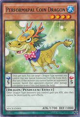 Performapal Coin Dragon - MACR-EN005 - Rare - Unlimited Edition