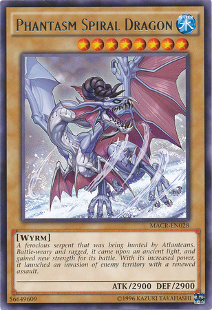 Phantasm Spiral Dragon - MACR-EN028 - Rare - Unlimited Edition