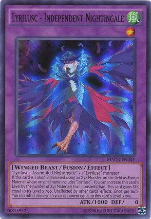 Lyrilusc - Independent Nightingale - MACR-EN041 - Super Rare - Unlimited Edition