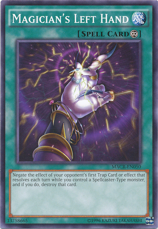 Magicians Left Hand - MACR-EN050 - Common - Unlimited Edition