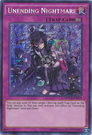 Unending Nightmare - MACR-EN079 - Secret Rare - Unlimited Edition