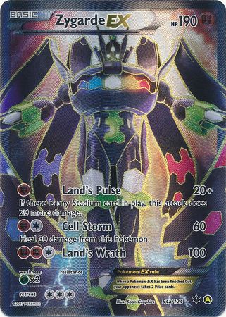 Zygarde-EX - 54a/124 - Full Art Promo