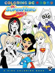 DC Super Hero Girls A Kids Coloring Book Tp