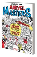 Color Your Own Marvel Masters Tp