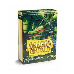 Dragon Shield Sleeves: Japanese Matte Apple Green (Box Of 60)