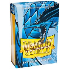 Dragon Shield Sleeves: Japanese Matte Sky Blue (Box Of 60)