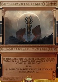 Avatar of Woe (038) - Foil