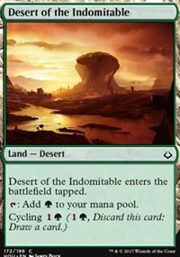 Desert of the Indomitable - Foil