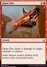 Open Fire - Foil