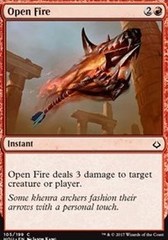 Open Fire - Foil