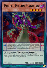 Purple Poison Magician - PEVO-EN006 - Ultra Rare - 1st Edition