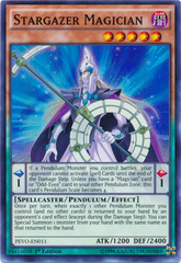 Stargazer Magician - PEVO-EN011 - Super Rare - 1st Edition