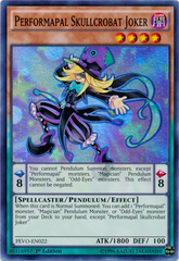 Performapal Skullcrobat Joker - PEVO-EN022 - Super Rare - 1st Edition