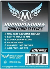 Mayday - Standard Mini Euro Sleeves 59Mm X 92Mm 100Ct