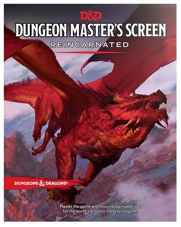 D&D Dungeon Masters Screen Reincarnated