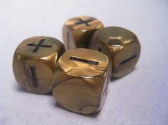 Fudge Dice - Olympic Gold