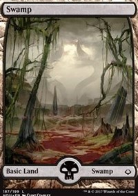 Swamp (187) - Full Art