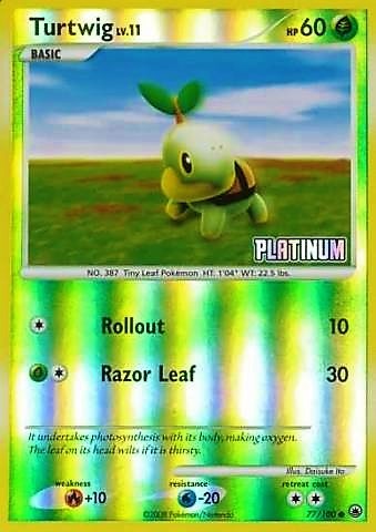 turtwig pokemon card holographic Turtwig [Reverse Holo] #6 Prices | Pokemon Ultra Prism