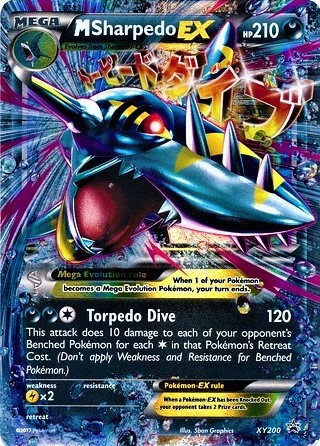 M Sharpedo EX - XY200 - Promo