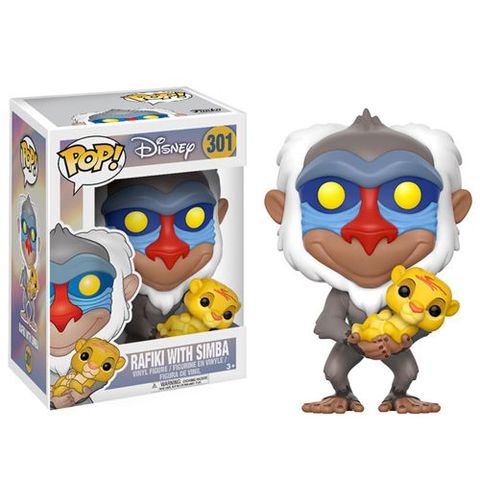 Pop! Disney 301: The Lion King - Rafiki With Simba