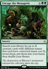 Uncage the Menagerie - Foil