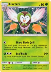 Dartrix - 10/149 - Cosmos Holo Promo - Decidueye GX Premium Collection