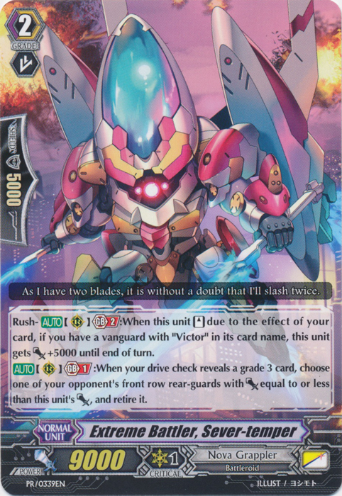 Extreme Battler, Sever-temper - PR/0339EN - PR