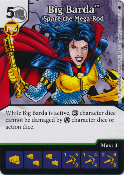 Big Barda - Spare the Mega-Rod (Card Only)