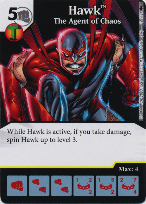 Hawk - The Agent of Chaos (Card Only)