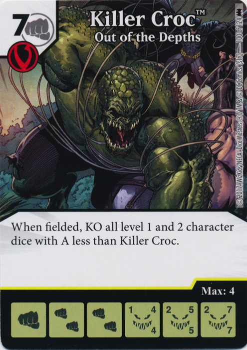 Killer Croc - Out of the Depths (Card Only)