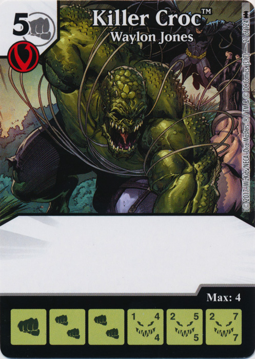Killer Croc - Waylon Jones (Card Only)
