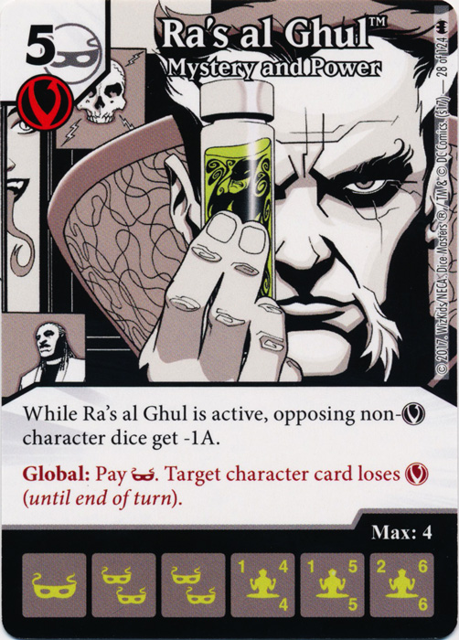 Ras al Ghul - Mystery and Power (Card Only)
