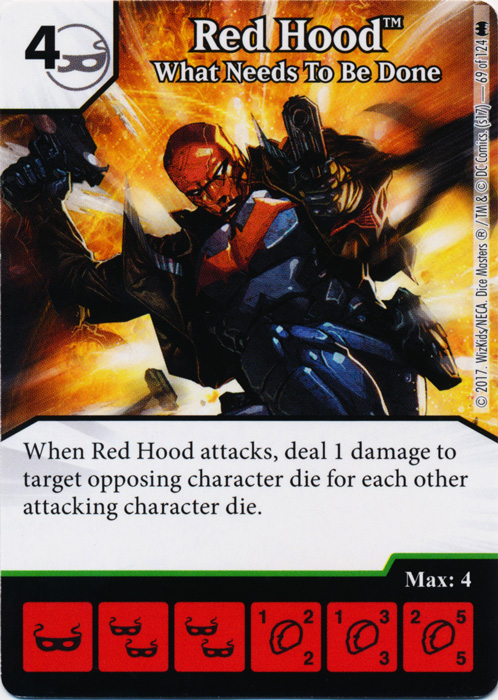 Red Hood - What Needs To Be Done (Card Only)