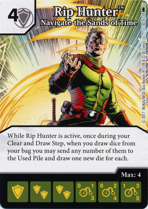 Rip Hunter - Navigate the Sands of Time (Card Only)